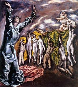 El Greco (Doménikos Theotokopoulos) - The Opening of the Fifth Seal (The Vision of St John)