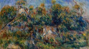 Pierre-Auguste Renoir - The Painter Taking a Stroll at Cagnes
