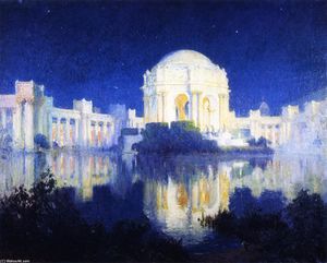 Colin Campbell Cooper - Palace of Fine Arts, San Francisco