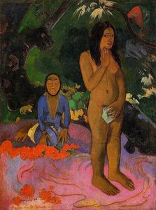 Paul Gauguin - Parau na te varua ino (also known as Words of the Devil)