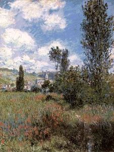 Claude Monet - Path in the Ile Saint-Martin, Vetheuil (also known as t)