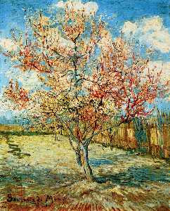 Vincent Van Gogh - Peach Trees in Blossom - (Buy fine Art Reproductions)