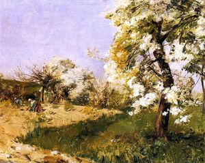 Frederick Childe Hassam - Pear Blossoms