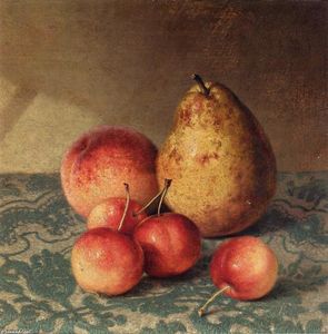 Robert Spear Dunning - Pear, Peach and Cherries