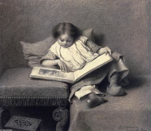 Jonathan Eastman Johnson - The Picture Book