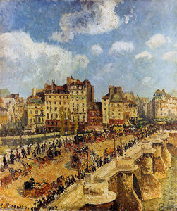 Camille Pissarro - The pont Neuf