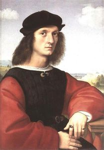 Raphael (Raffaello Sanzio Da Urbino) - Portrait of Agnolo Doni