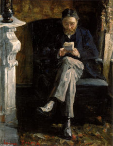James Ensor - Portrait of the Artist-s Father
