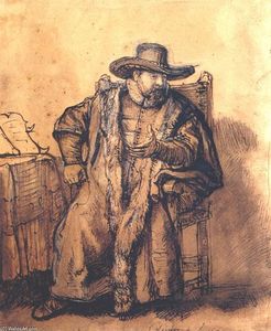 Rembrandt Van Rijn - Portrait Of Cornelis Claesz
