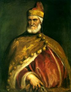 Tiziano Vecellio (Titian) - Portrait of Doge Andrea Gritti