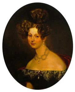 Karl Pavlovich Brulloff - Portrait of Grand Duchess Elena Pavlovna