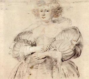 Peter Paul Rubens - Portrait of Helena Fourment