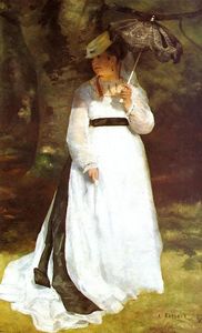 Pierre-Auguste Renoir - Portrait of Lise with Umbrella