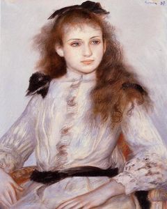 Pierre-Auguste Renoir - Portrait of Madeleine Adam