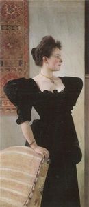 Gustave Klimt - Portrait of Marie Breunig