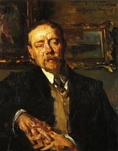 Lovis Corinth (Franz Heinrich Louis) - Portrait of the Painter Paul EugÃ¨ne Gorge