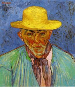 Vincent Van Gogh - Portrait of Patience Escalier, Shepherd in Provence