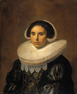 Frans Hals - Portrait of a woman, possibly Sara Wolphaerts van Diemen