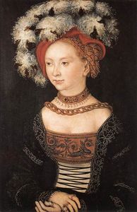 Lucas Cranach The Elder - Portrait of a Young Woman