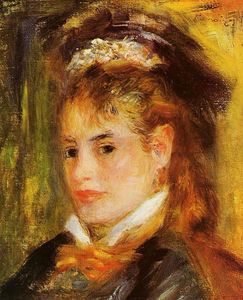 Pierre-Auguste Renoir - Portrait of a Young Woman