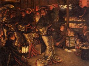 James Jacques Joseph Tissot - The Prodigal Son in Modern Life: in Foreign Climes