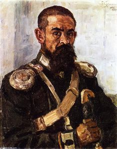 Vasili Ivanovich Surikov - Pugachov (study)