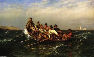 John George Brown - Pull for the Shore