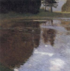 Gustave Klimt - Quiet pond in the park of Appeal