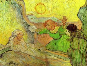 Vincent Van Gogh - Raising of Lazarus (after Rembrant)