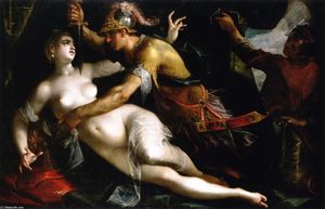 Hans Von Aachen - The Rape of Lucretia
