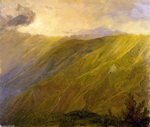 Frederic Edwin Church - Ridges in the Blue Mountains, Jamaica