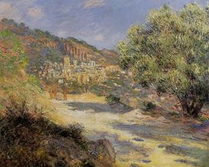 Claude Monet - The Road to Monte Carlo