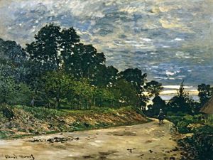 Claude Monet - Road to Saint Simeon