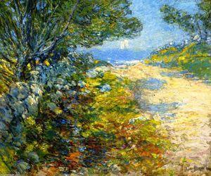 Frederick Childe Hassam - Road to the Sea