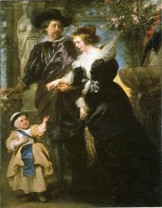 Peter Paul Rubens - Rubens with his Family in Garden