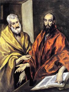 El Greco (Doménikos Theotokopoulos) - Saints Peter and Paul