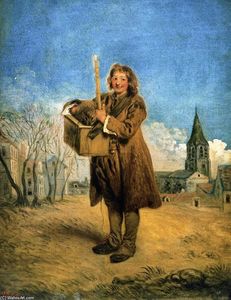 Jean Antoine Watteau - Savoyard with Marmot