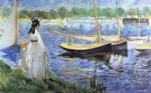 Edouard Manet - The Seine at Argenteuil