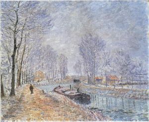 Gustave Loiseau - The Seine at Pontoise