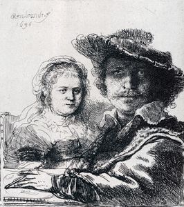 Rembrandt Van Rijn - Self-portrait With Saskia