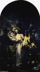 Francisco De Goya - Sketch for The Arrest of Christ