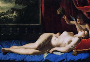 Artemisia Gentileschi - Sleeping Venus