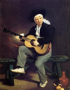 Edouard Manet - The Spanish Singer (also known as Guitarrero)