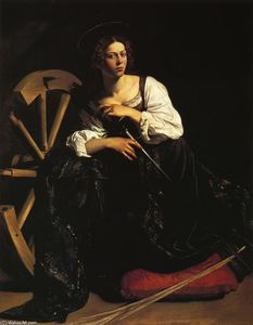 Caravaggio (Michelangelo Merisi) - St. Catherine of Alexandria