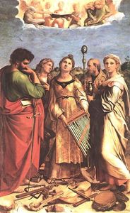 Raphael (Raffaello Sanzio Da Urbino) - St Cecilia