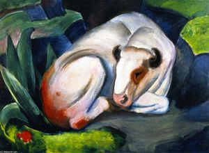 Franz Marc - The Steer (also known as The Bull or White Bull)