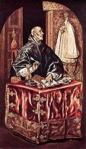 El Greco (Doménikos Theotokopoulos) - St Ildefonso