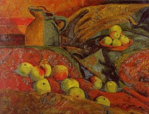 Paul Serusier - Still life with apples and jug