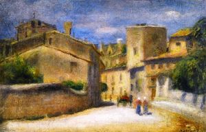 Pierre-Auguste Renoir - Street in Villeneuve-les-Avignon