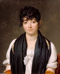 Jacques Louis David - Suzanne Le Pelletier de Saint-Fargeau
